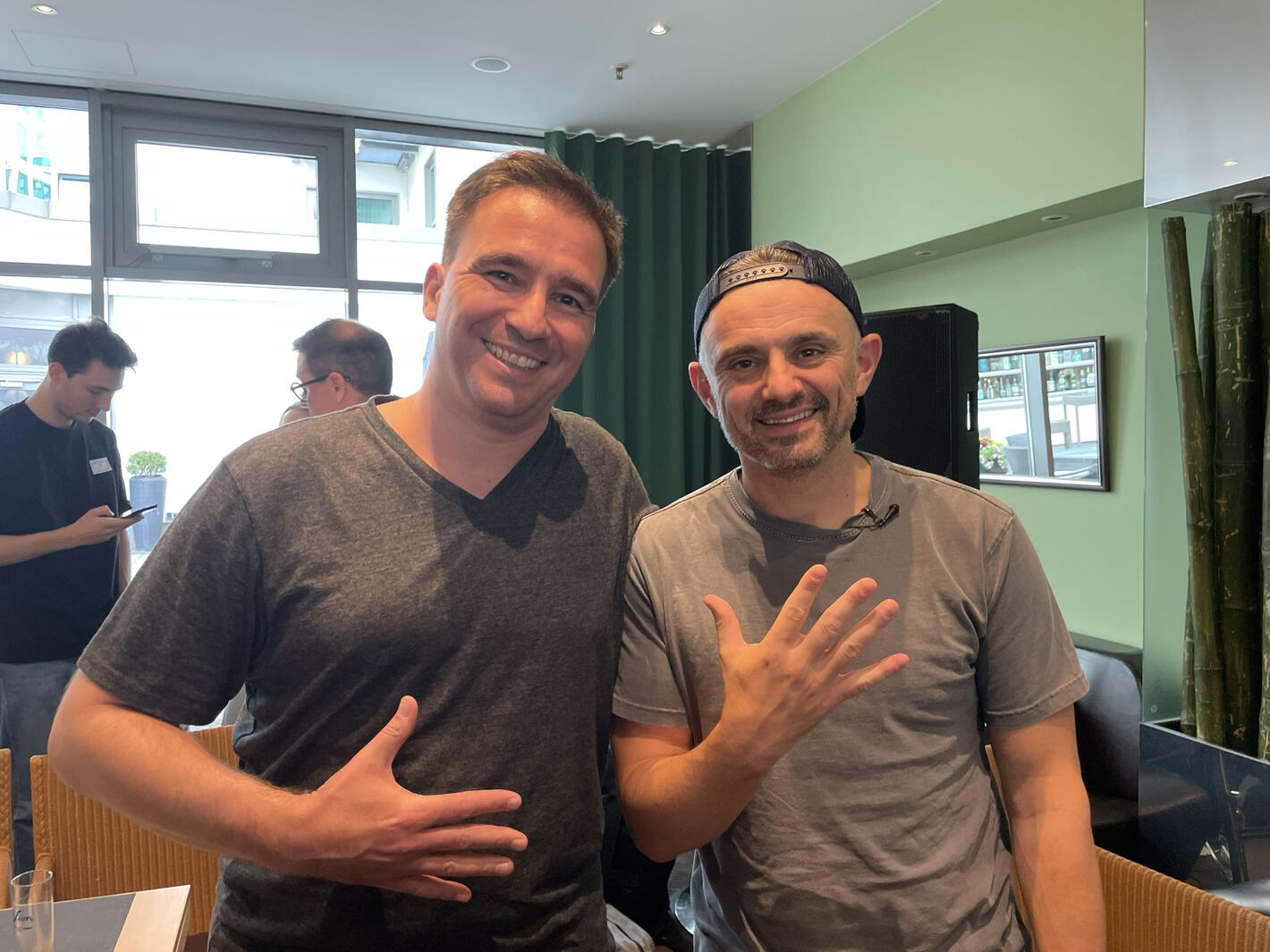 Meeting Gary Vee Backstage